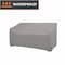 Modern Leisure Garrison Patio Loveseat Cover, Waterproof, Small, 55 in. L x 33 in. W x 38 in. H, Granite 3121 - alternate 1
